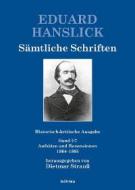 Eduard Hanslick: Sämtliche Schriften Gesamtwerk/Band I/7 
