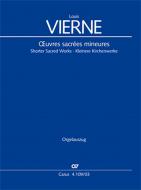 Kleinere Kirchenwerke. Bd. 15 der Vierne-Gesamtausgabe Standard