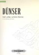 Geh unter, schöne Sonne 