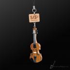 Anhänger Violine 3D (Holz) 