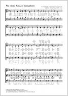 Wo ist das Kind, so heut geborn G-Dur Standard