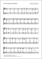 Tu solus qui facis mirabilia dorisch Standard