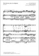 Was Gott tut, das ist wohlgetan G-Dur BWV 75, 7 Standard