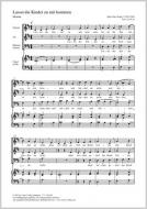 Lasset die Kinder zu mir kommen D-Dur Standard