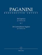 24 Capricci op. 1 / 24 Contradanze Inglesi Standard