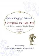 Concerto ex Dis-Dur (1750) für Horn, 2 Violinen, Viola & Basso (Lund Nr. 17A) 