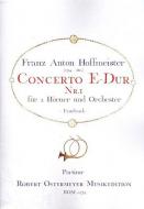Konzert Nr. 1 E-Dur für 2 Hörner und Orchester (Erstdruck) 