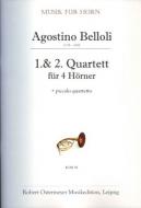 1. & 2. Quartett + Piccolo Quartetto (1820) für 4 Hörner 