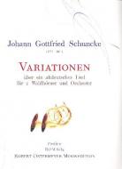 Variationen F-Dur über ein altdeutsches Lied für 2 Waldhörner mit Begleitung des Orchesters 