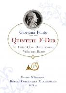 Quintett F-Dur für Flöte (oder Oboe), Horn, Violine, Viola und Basso (Neuedition) 