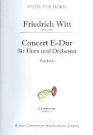 Concert E-Dur für Horn und Orchester (Erstdruck) 