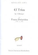 43 Trios für 3 Hörner 