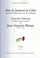 Airs de Jeannot et Colin und "Don Giovanni" von W.A. Mozart - 3. Suite 
