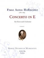 Concerto E-Dur für Horn und Orchester (Erstedition) 