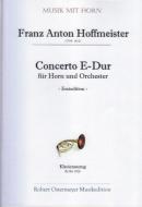 Concerto E-Dur für Horn und Orchester (Erstedition) 