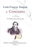 1. Concerto für Horn und Orchester F-Dur op. 1 (Nouvelle Edition für cor alto und premier Edition für cor basso) 