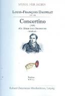 Concertino für Horn (Corno Mistro) und Orchester E-Dur (1825, Erstedition) 