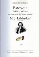 Fantasie für Klavier und Horn (oder Flöte) über Themen aus der Oper "Il Pirata" von Bellini (um 1830) 
