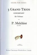 3 grand Trios concertant für 3 Hörner (um 1815) 