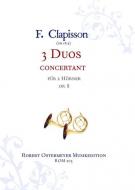 3 Duos concertant für 2 Hörner op. 8 (1815) 