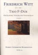 Trio für Klavier, Violine und Violoncello F-Dur (Erstdruck) 