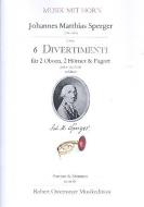 6 Divertimenti SWV D I/7-12 '2. Serie' 