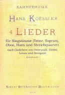 4 Lieder (Erstdruck) 