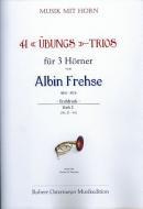 41 'Übungs'-Trios für 3 Hörner Heft 2 
