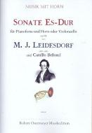 Sonate Es-Dur op. 164 für Pianoforte und Horn oder Violoncello (1823) 