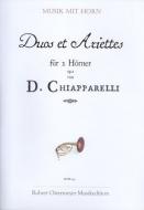 Duos et Ariettes für 2 Hörner op. 1 (1777) 