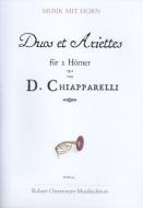 Duos et Ariettes für 2 Hörner op. 1 (1777) 