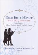 Duos für 2 Hörner des XVIII. Jahrhunderts Vol. 2 
