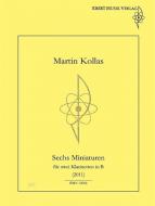 Sechs Miniaturen für zwei Klarinetten (2011) 