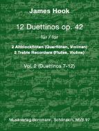 12 Duettinos op. 42 Band 2: Duettinos 7-12 