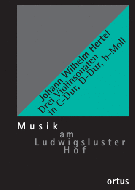 Drei Violinsonaten in C-Dur, D-Dur, b-Moll 