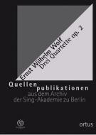 Drei Quartette op. 2 