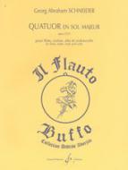 Quatuor en sol majeur 
