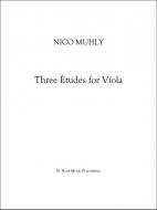 Three Etudes For Viola 