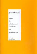 Musik für Streichquartett oder drei Violinen und Violoncello 