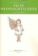 Erste Weihnachtslieder 