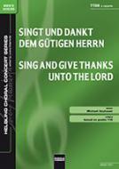 Singt und dankt dem gütigen Herrn 