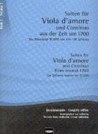 Suiten für Viola d'amore und Continuo 2 
