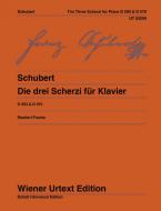 Die drei Scherzi für Klavier D 593/1-2, D 570 