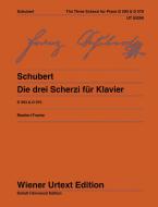 Die drei Scherzi für Klavier D 593/1-2, D 570 