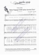 Mein Papagei frißt keine harten Eier 