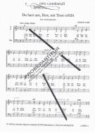 Du hast uns, Herr, mit Trost erfüllt 