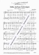 Stille, heil'ges Schweigen 