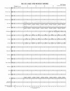 Blue Lake And Rocky Shore 