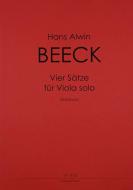 Vier Sätze für Viola solo 