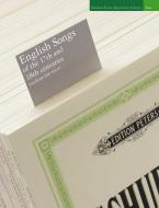 Englische Lieder des 17. und 18. Jahrhunderts 